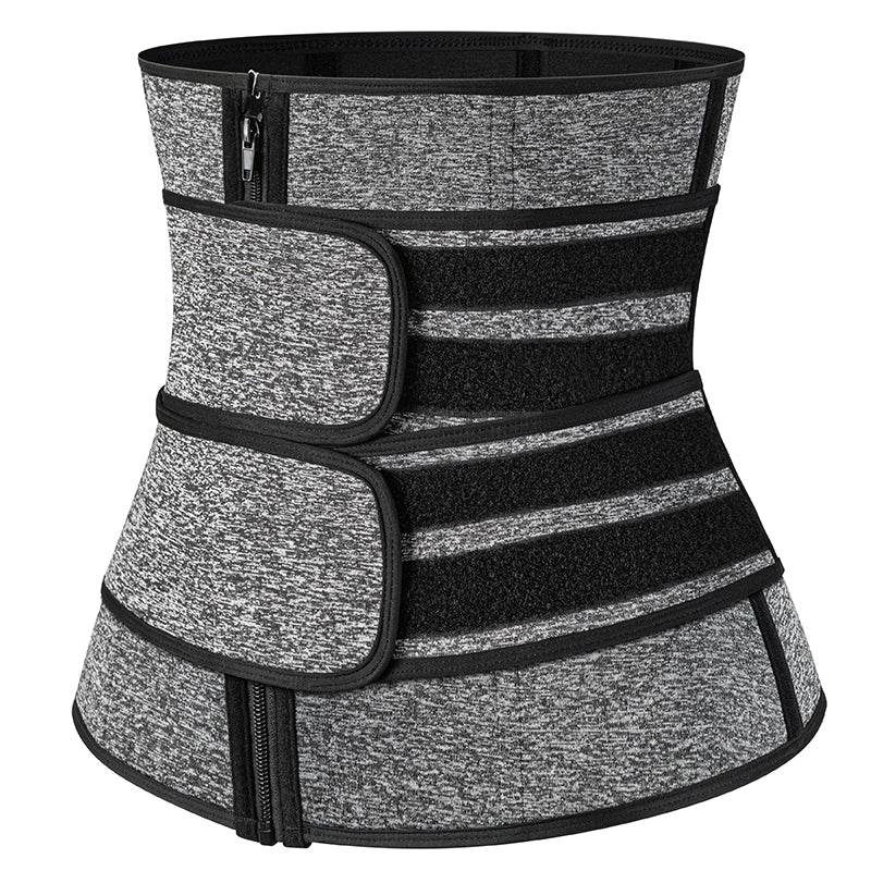Women Double Compression Waist Trainer Corset Belt Tummy Control Body Shaper