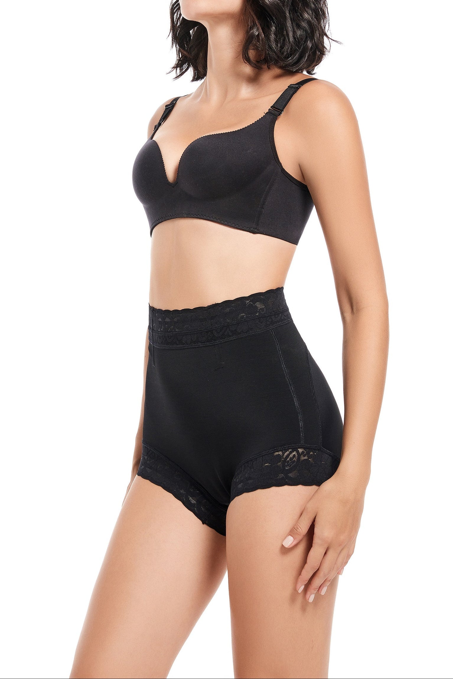 Classic Women's Lace Body Shaper Butt Lifter Tummy Control Smoothing Underwear Briefs
