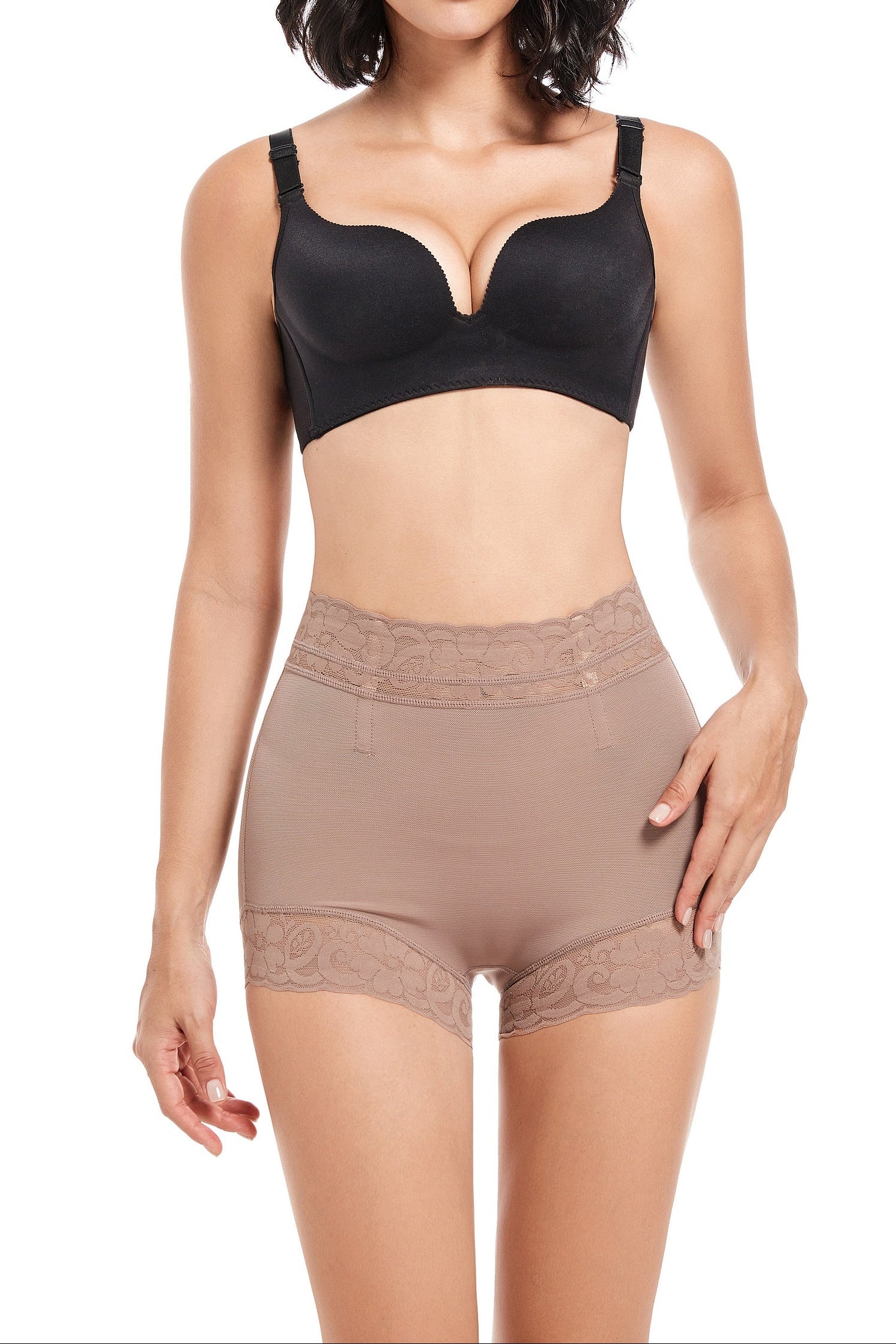 Classic Women's Lace Body Shaper Butt Lifter Tummy Control Smoothing Underwear Briefs