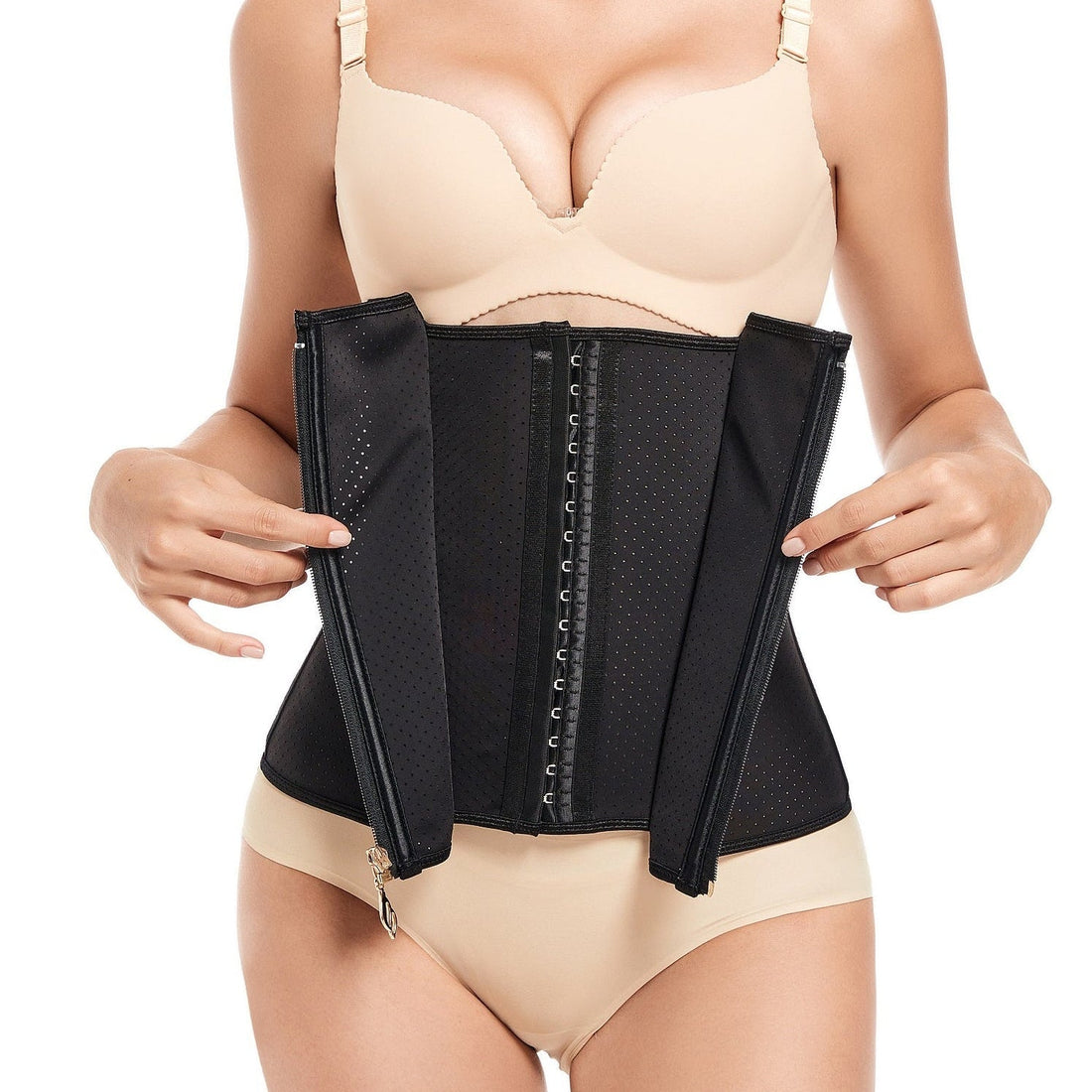 Women's Waist Trainer with Extreme Compression Tummy Control Body Shaper