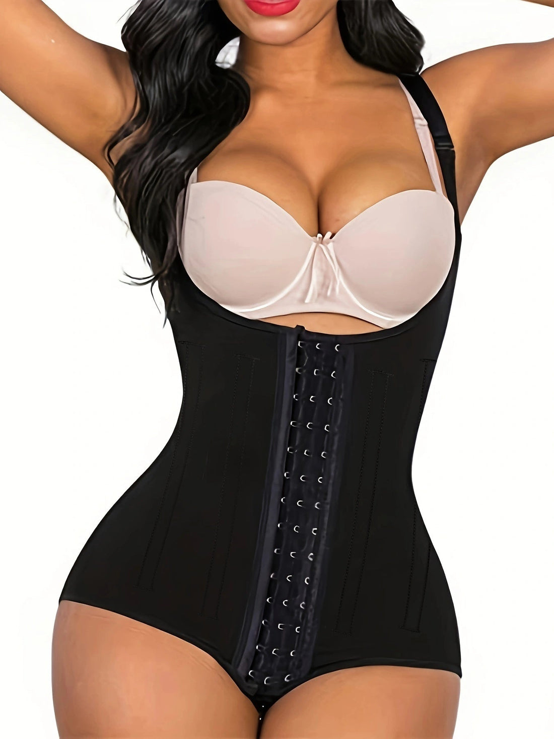 NewShapewear  Body Shaper Slimming Tummy Control Fajas Open Breast Shapewear
