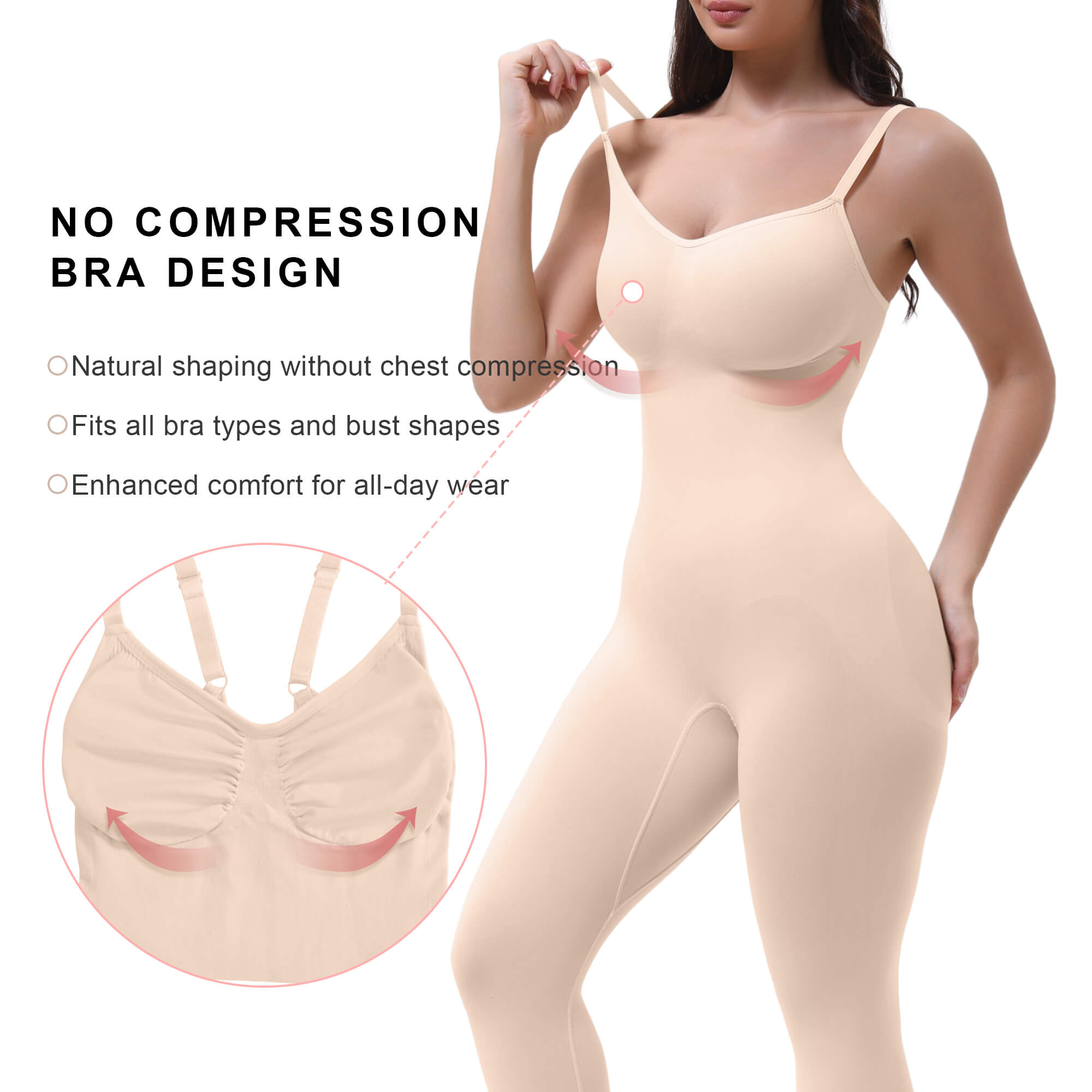 Women's 3-in-1 Seamless Full Body Compression Legging Bodysuit
