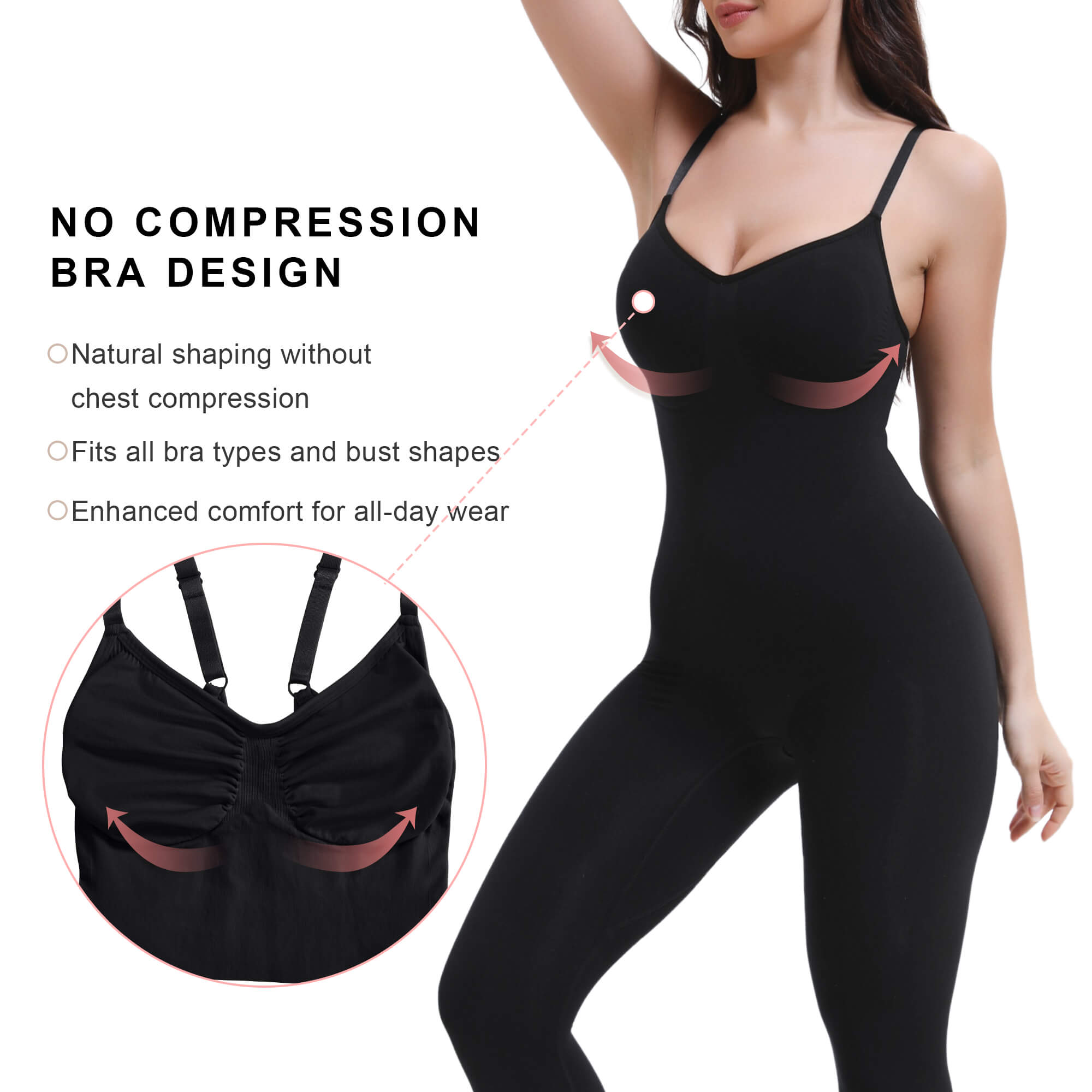 Women's 3-in-1 Seamless Full Body Compression Legging Bodysuit