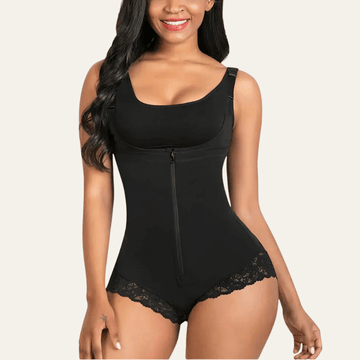 NewShapewear Colombian Firm Tummy Control Faja with Zip & Hooks