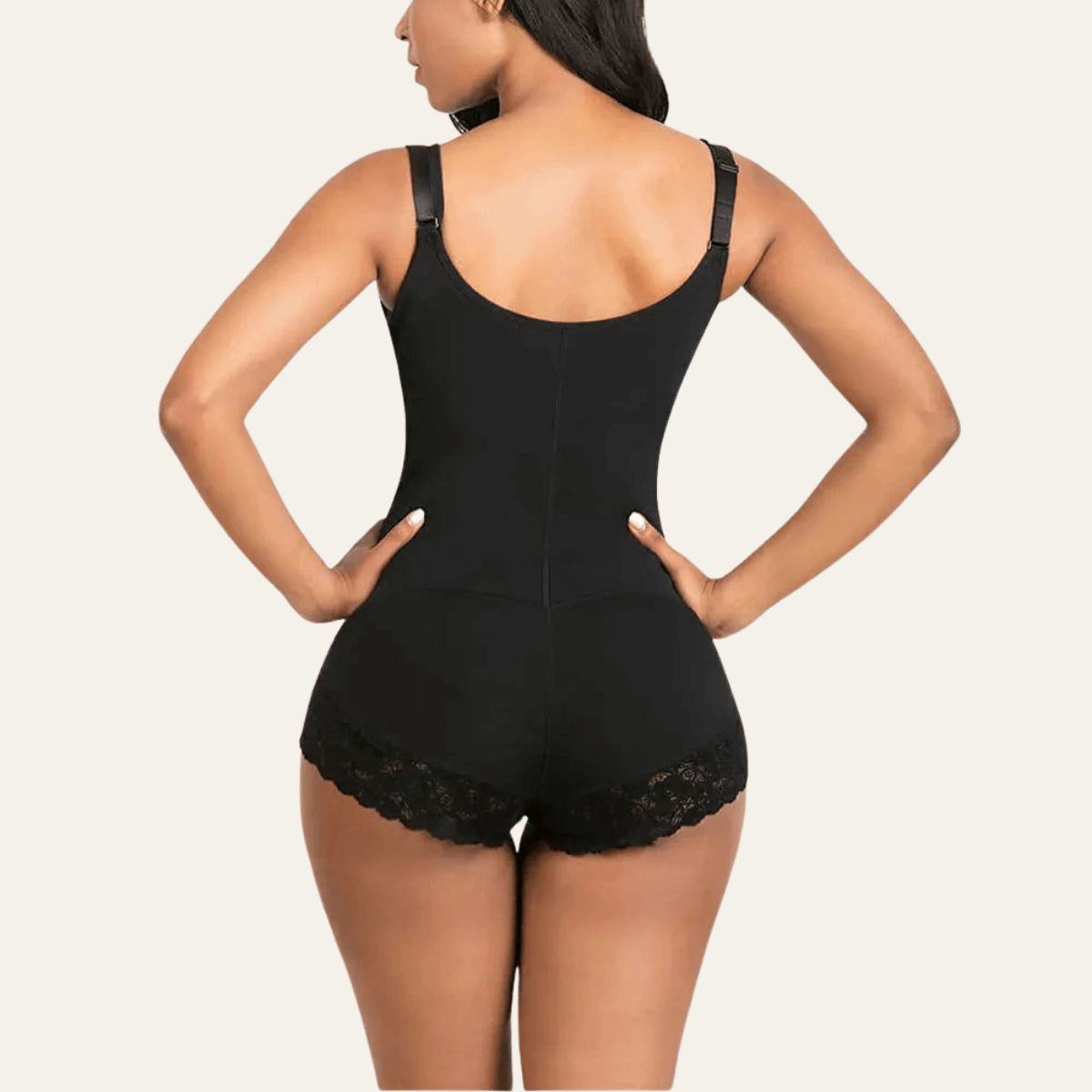 NewShapewear Colombian Firm Tummy Control Faja with Zip & Hooks