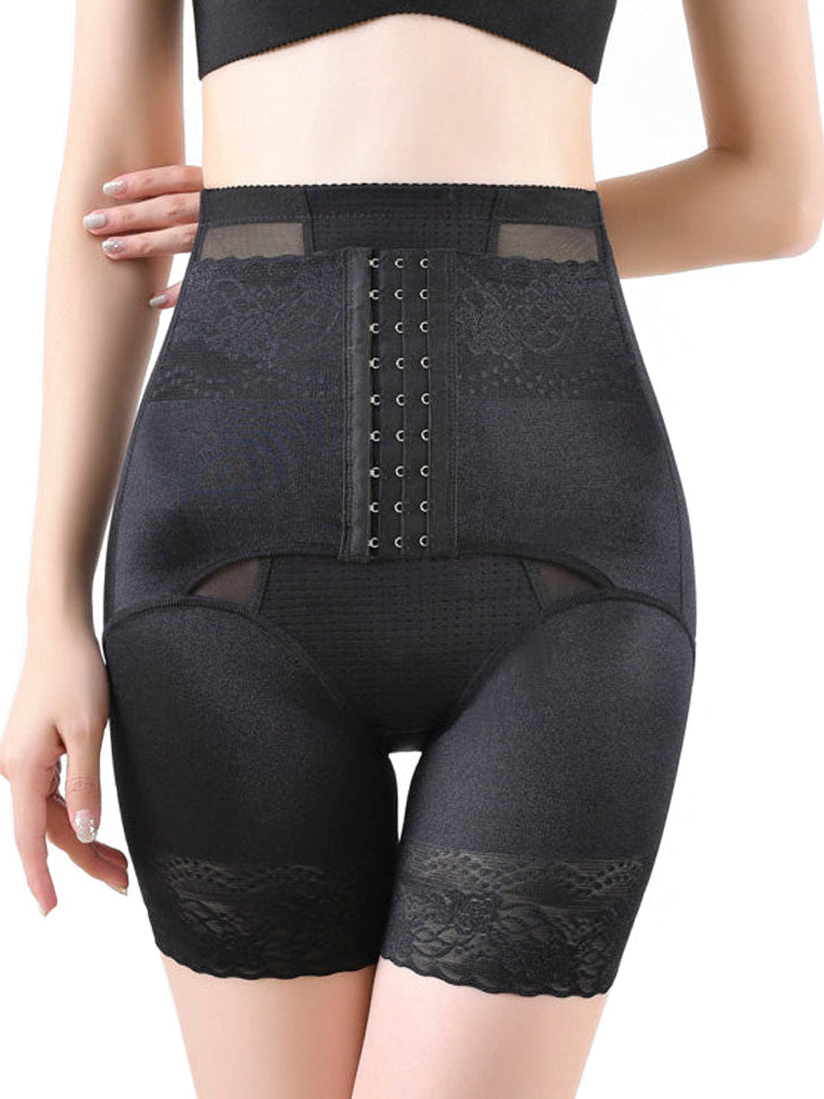 Women's High-Waist Shaper Shorts Tummy Control Butt Lifter Slimming Adjustable Waist Shaper Panty